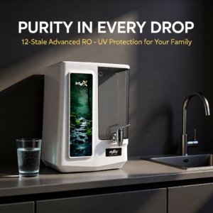 intelX White 12L RO UV Purifier